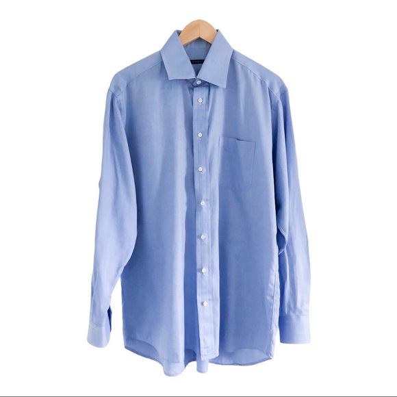 Burberry Other - BURBERRY London Men’s Blue Button Down Dress Shirt